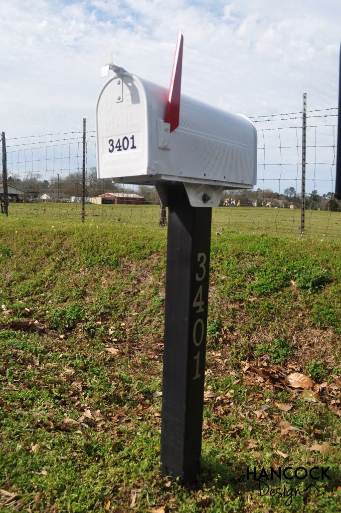 Mailbox repainted fresh