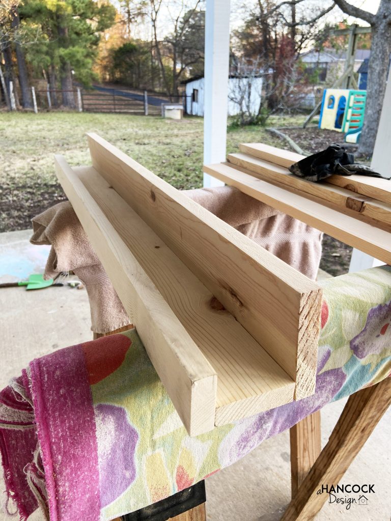 Picture Ledges - ready to stain