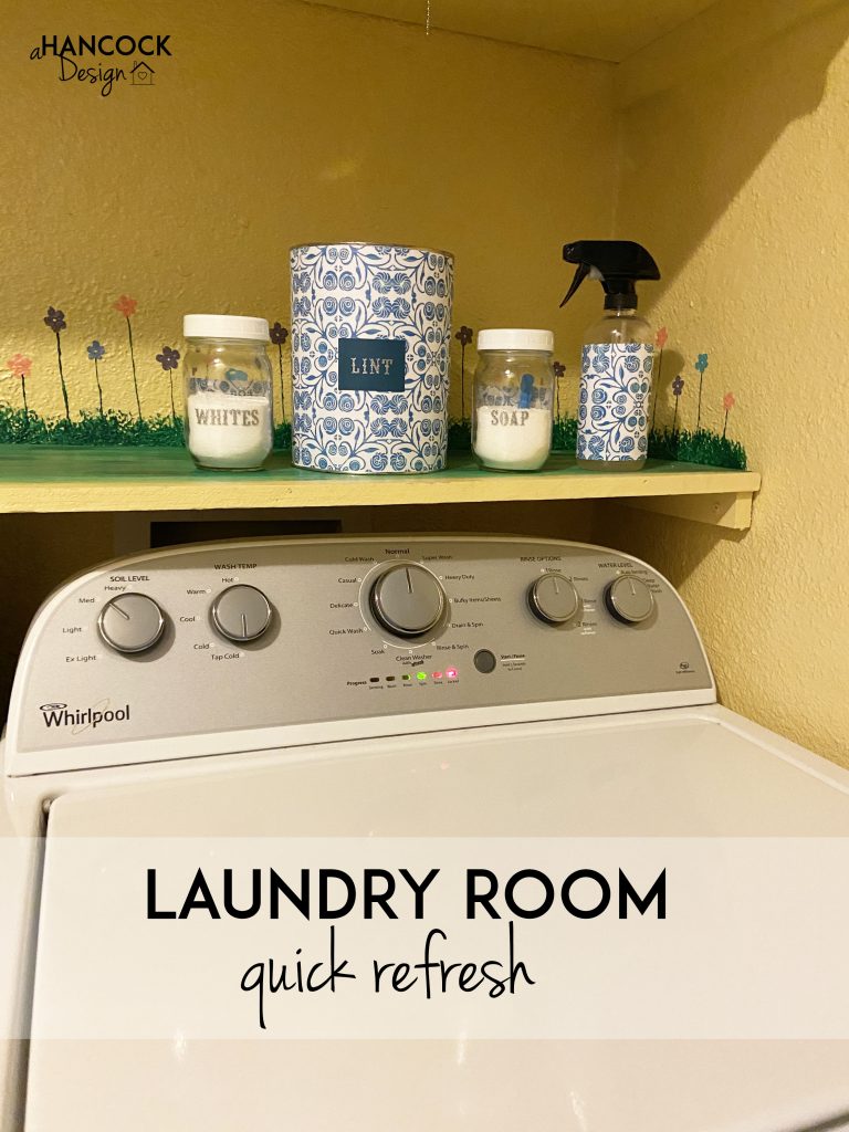 laundry items makeover