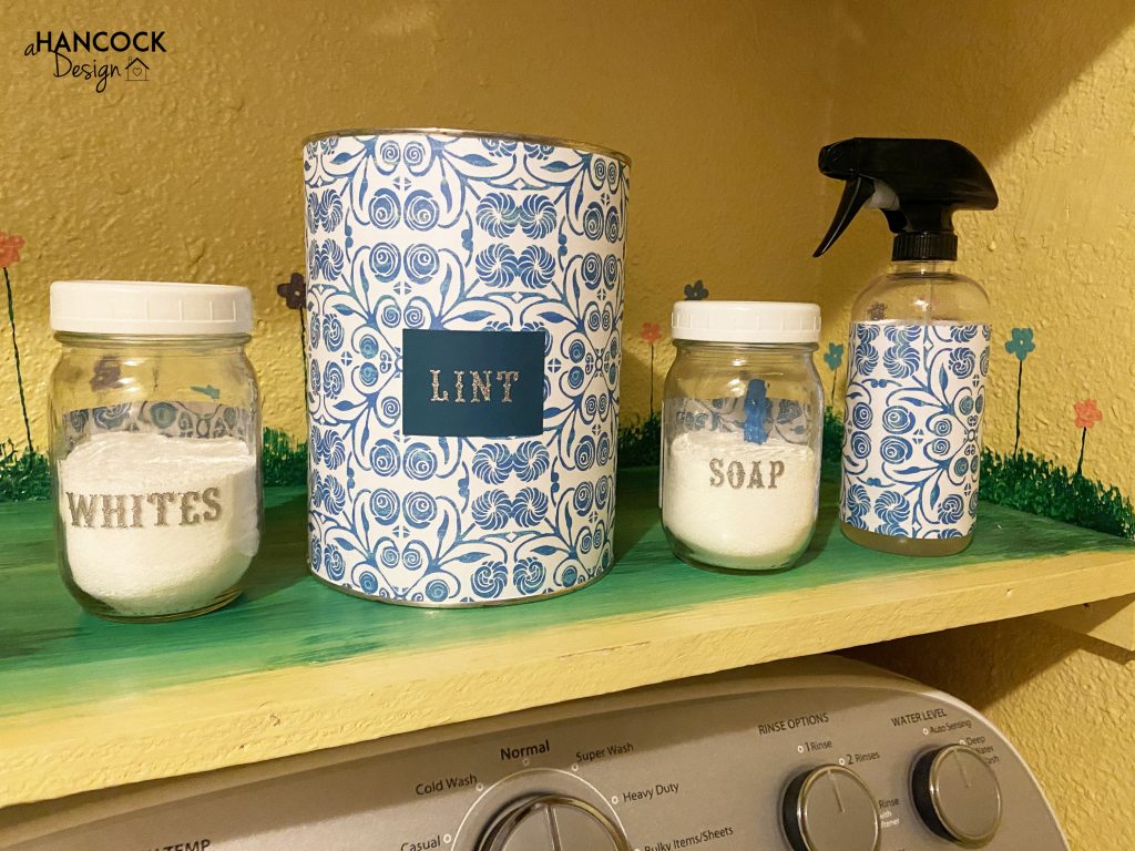 laundry items makeover