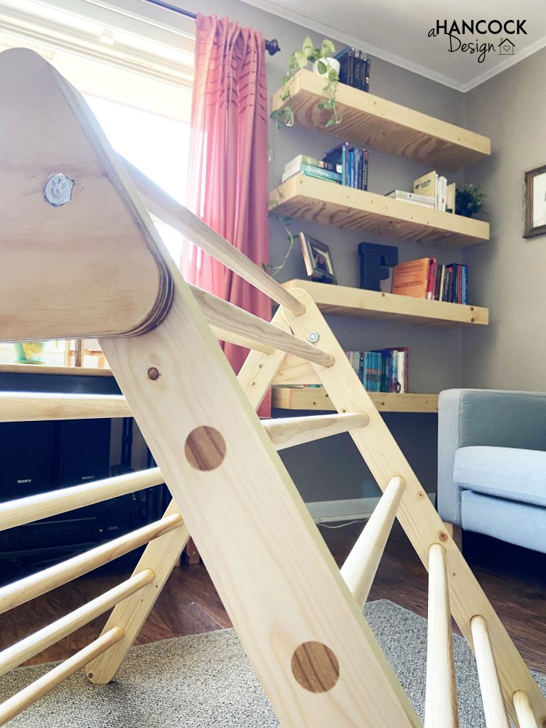 montessori pikler triangle diy